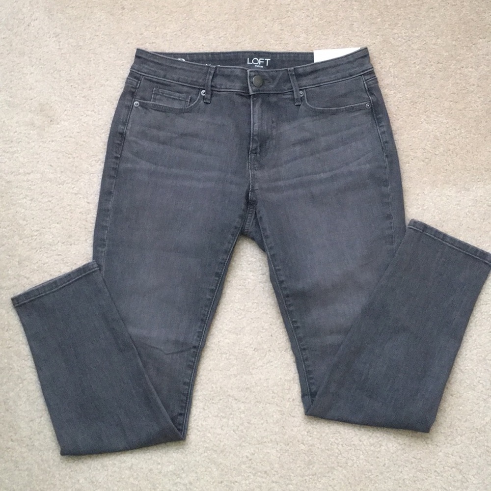 Charcoal jeans from Loft